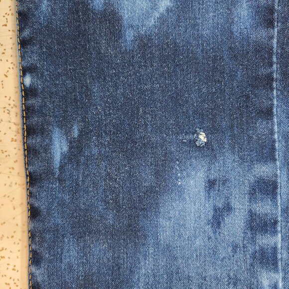 Tie Dyed Denim Jeggings Super Soft - Picture 10 of 13